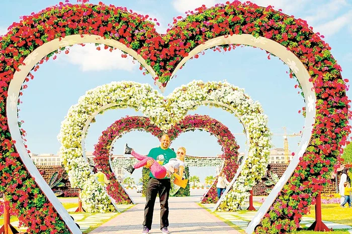 Andreea Ibacka în vacanţa din Dubai