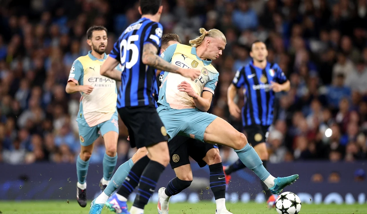 Erling Haaland, aproape de reușita cu numărul 100 (FOTO: EPA)