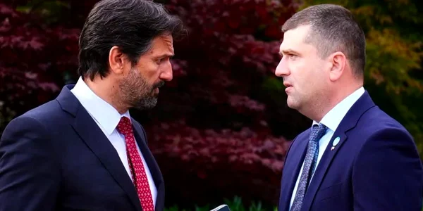 Ministrul interimar al Apărării,Radu Miruţă și omologul slovac, Robert Kaliňák
