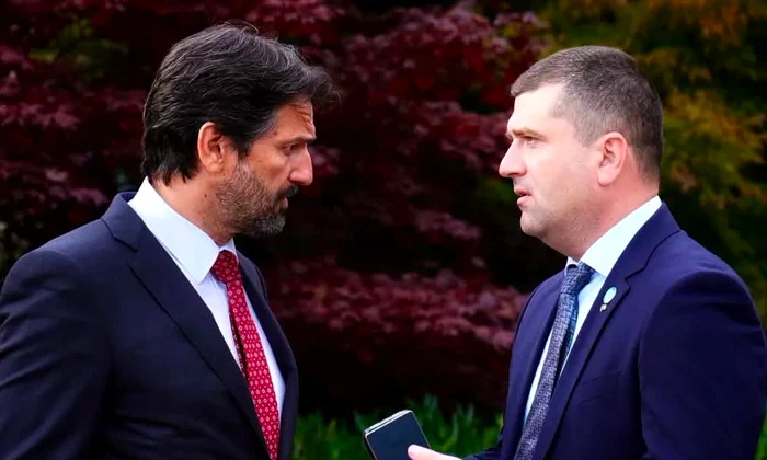 Ministrul interimar al Apărării,Radu Miruţă și omologul slovac, Robert Kaliňák
