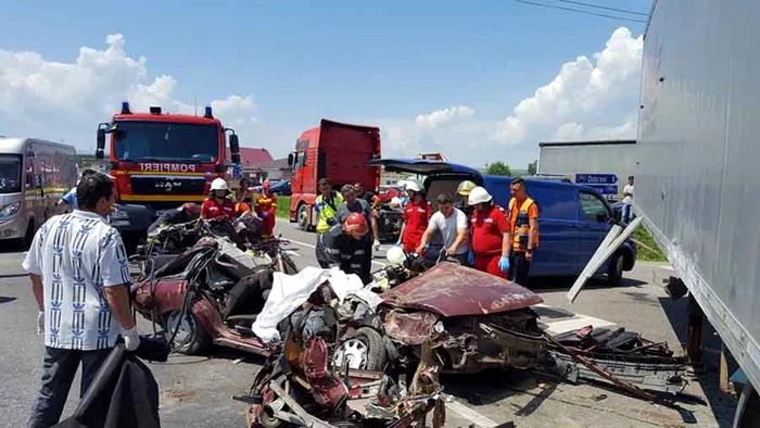 Viteza este una din cauzele accidentelor din zonă. FOTO: D.S.