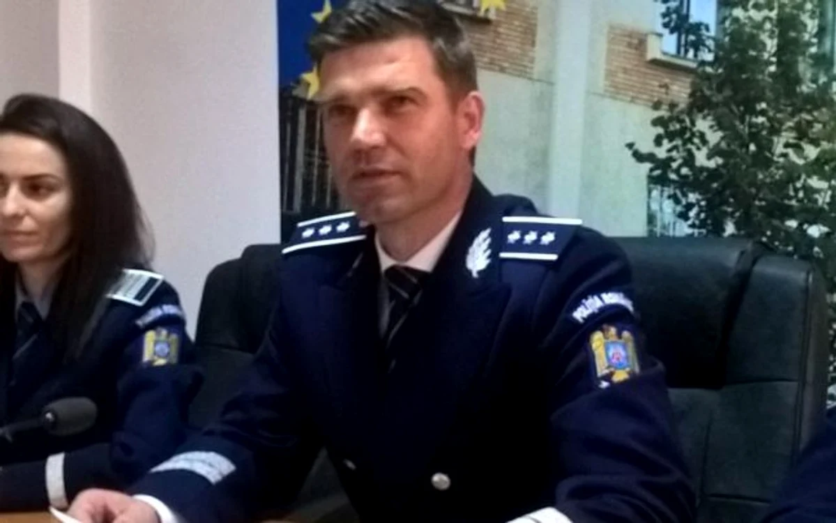 Şeful IPJ Bistriţa-Nădăud, Mihai Ovidiu Lupşa. FOTO: Răsunetul