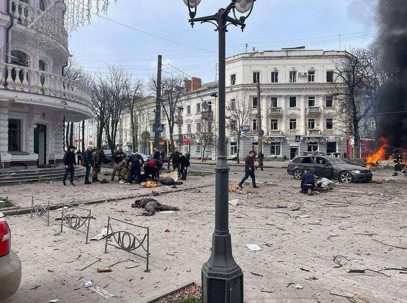 Rusia susține că atacul cu rachete asupra orașului Sumî, în care au murit 34 de civili, a vizat o reuniune a ofițerilor ucraineni