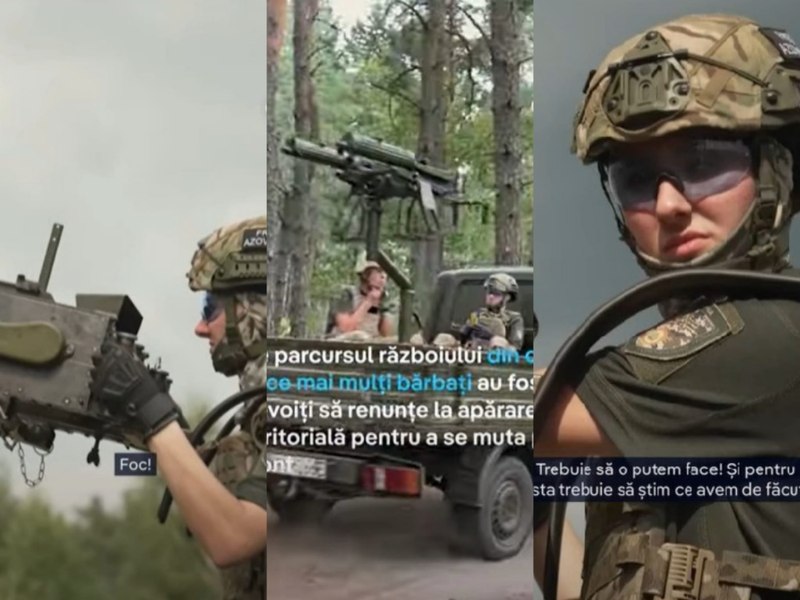 „Vrăjitoarele combatante” din Bucea. Femeile care apără cu îndârjire Ucraina 