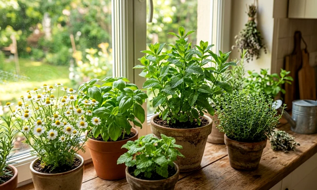 6 plante medicinale pe care le poți crește ușor acasă
