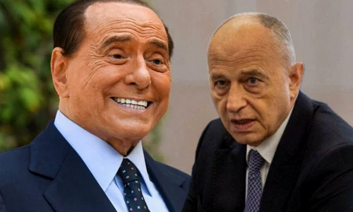 Geoană Berlusconi colaj facebook afp jpeg
