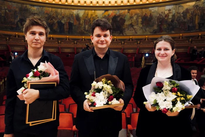 Evgeny Konnov, Roman Lopatynskyi, Tatiana Dorokhova Foto Alex Damian