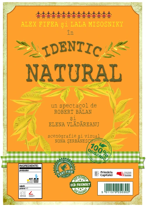 Identic natural – spectacol de teatru despre ce mîncăm jpeg