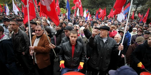 pcrm miting adunare comunisti chisinau FOTO Tudor Iovu