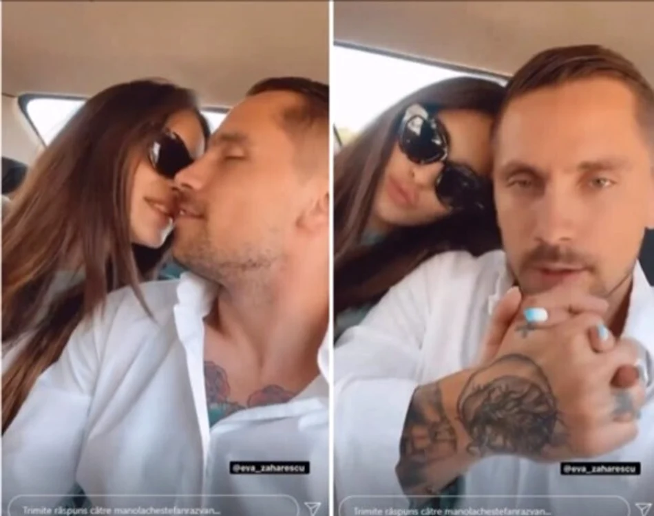 Ștefan Manolache și Eva Zaharescu au fost împreună trei luni foto: Instagram