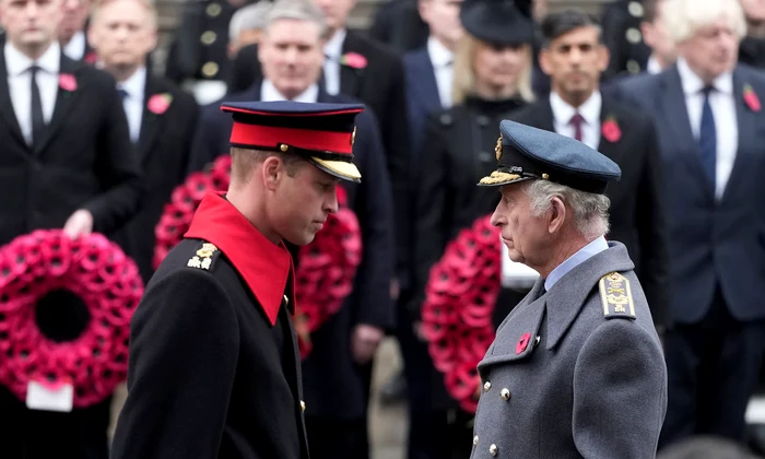 Regele Charles și Prințul William Foto Getty Images