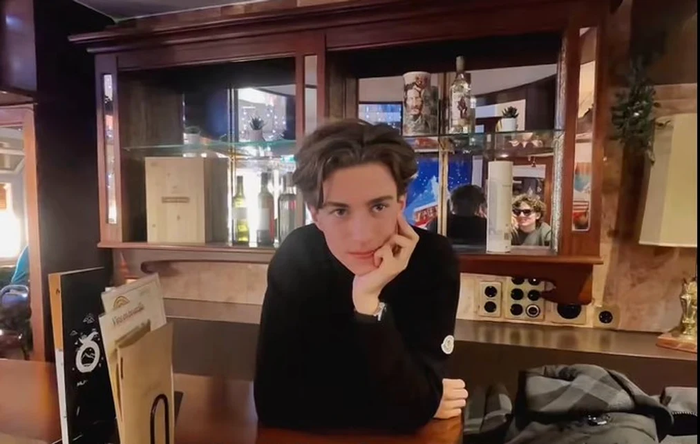 Trystan Pidoux a murit în barul din Crans Montana FOTO: captura TikTok