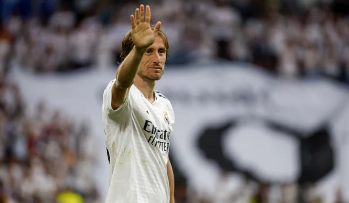 Luka Modrić, final de drum la Real Madrid (FOTO: EPA)