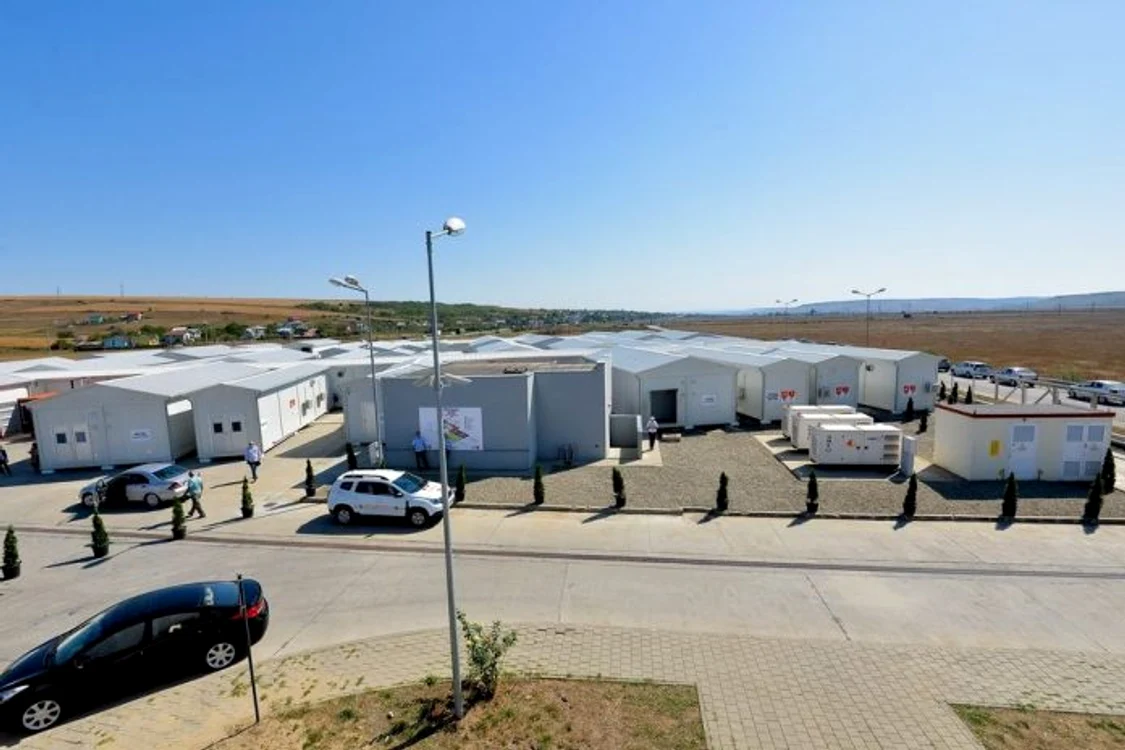 Spitalul mobil de la Lețcani a costat 10, 4 milioane de euro dar nu este folosit Foto: jri.ro