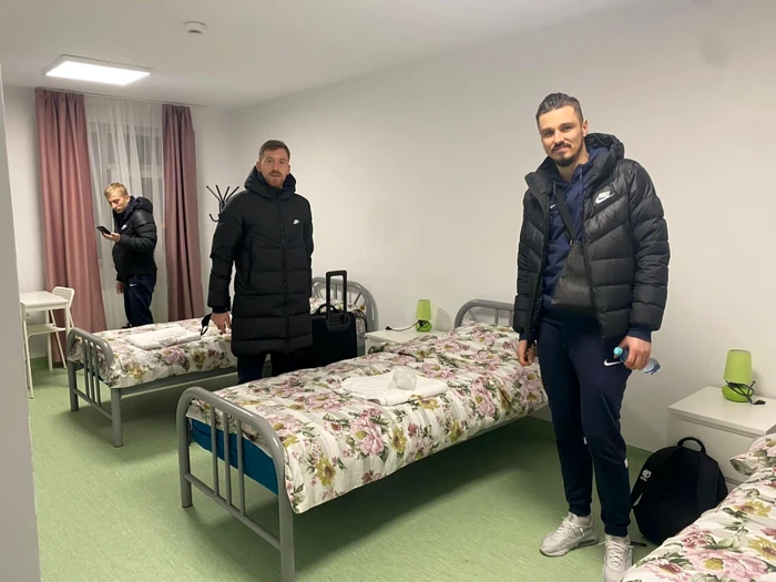 foto refugiati echipa fotbal ucraina sursa pmb
