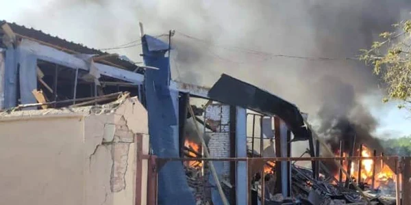 Atac cu racheta la Krivii Rih FOTO Ukrainska Pravda jpg