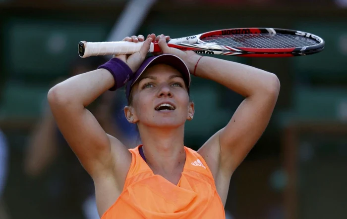 Simona Halep a ajuns în finala de la Roland Garros FOTO Reuters