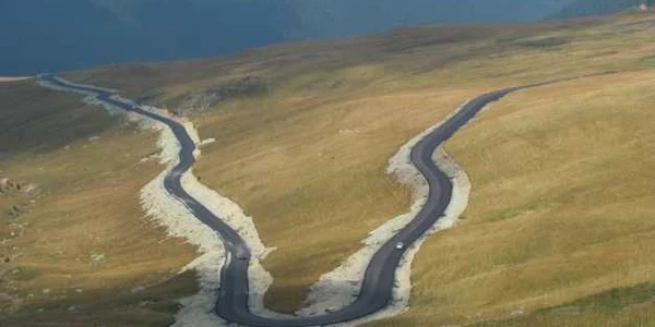 Imagini de pe Transalpină 