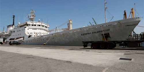 Nava de explorare oceanică Amiralul Vladimirski FOTO EPA-EFE