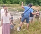 Imagini din timpul filmărilor de la Voineasa Vâlcea pentru pelicula Fântâna Foto Descoperă Voineasa Facebook