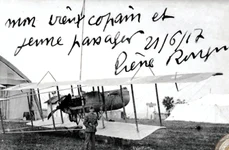 Aviatori francezi în luptă pe cerul României în Primul Război Mondial jpeg