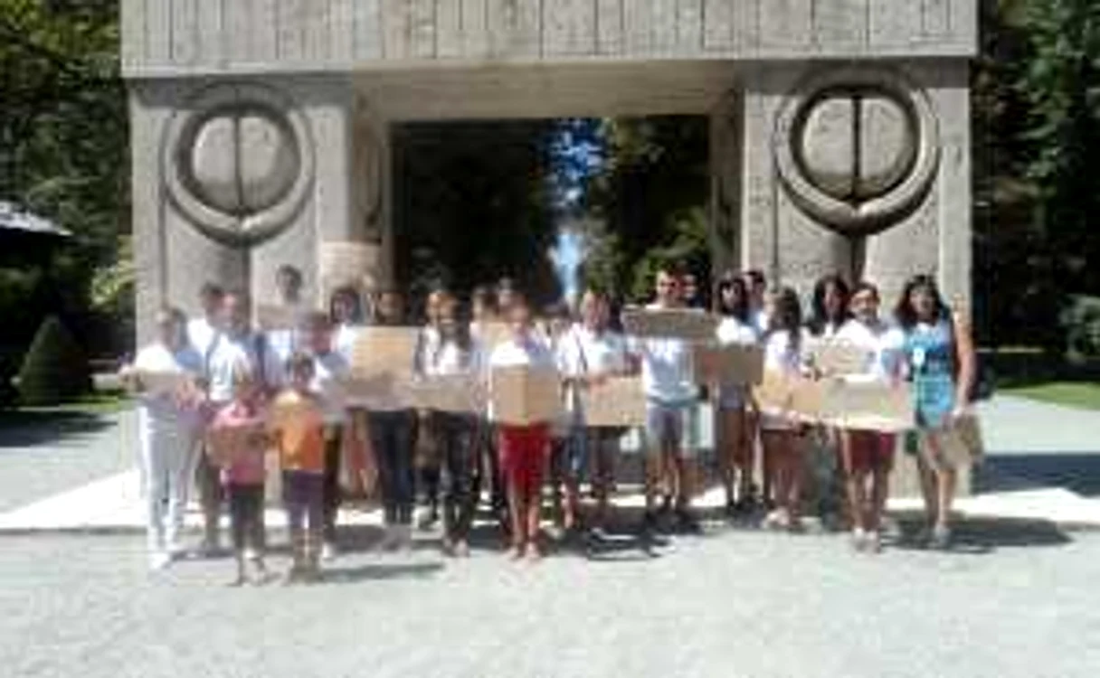 La acțiuni au participat tineri din Runcu și Petroșani