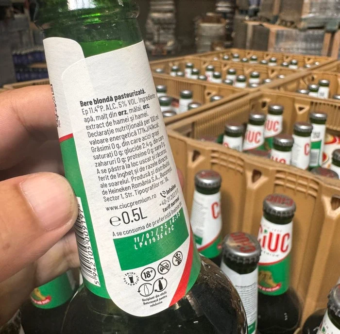 Milioane de sticle retrase de la comercializare FOTO: news.ro