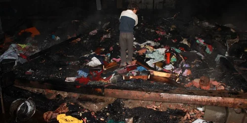 incendiu bistrita