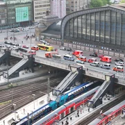 Atac cu cuțitul la gara centrală din Hamburg FOTO EPA EFE jpg