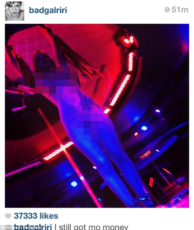 Stripteuse Rihanna