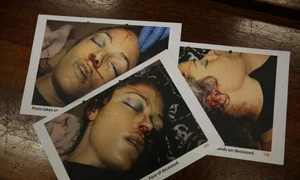 Aşa arăta Reeva Steenkamp după &quot;furia&quot; lui Pistorius jpeg