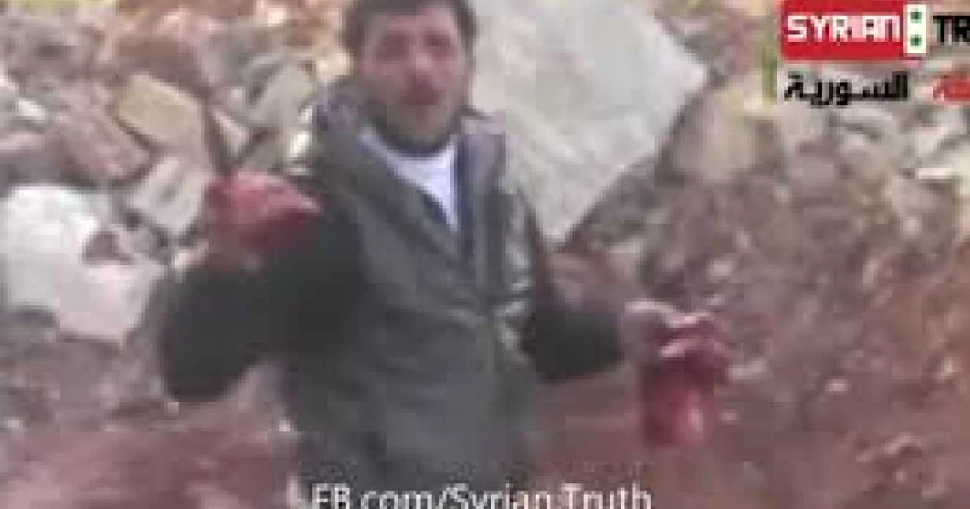 Comandantul rebel Khalid al-Hamad apare într-o filmare care a devenit viral pe internet