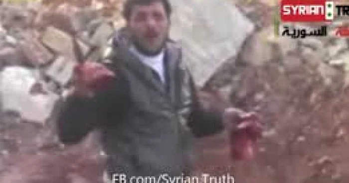Comandantul rebel Khalid al-Hamad apare într-o filmare care a devenit viral pe internet