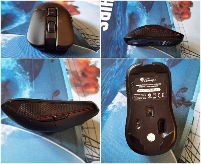 Mouse de gaming Genesis Zircon 330