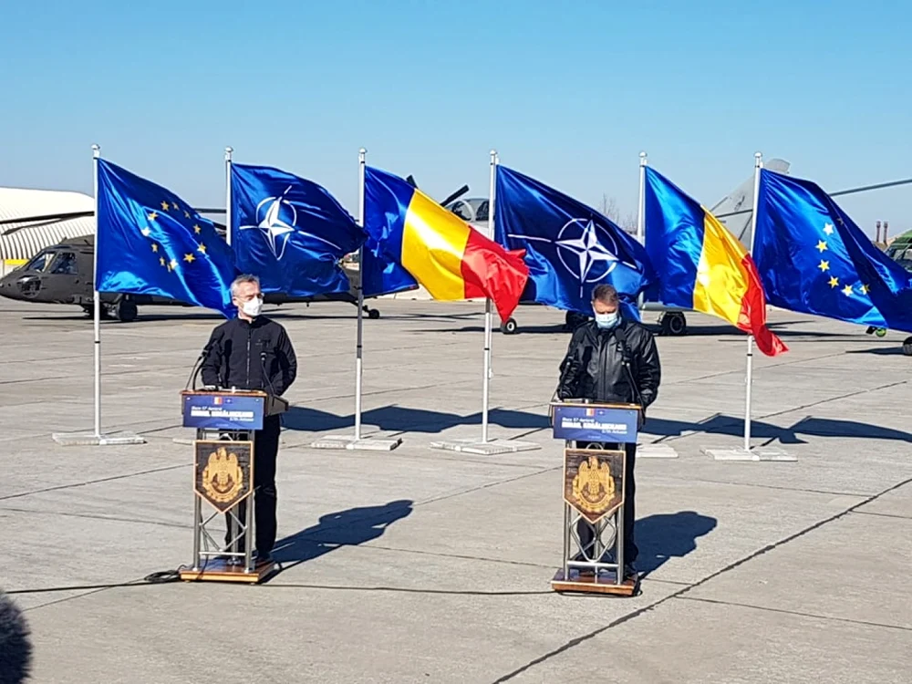 iohannis stoltenberg mihail kogalniceanu foto calin gavrilas