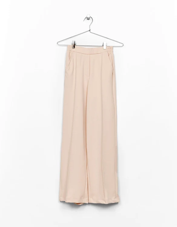 Pantaloni nude, Bershka, 79,90 lei jpg jpeg
