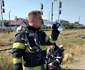 Fumul toxic şi incendiul de la uriaşul depozit de deşeuri continuă să le facă probleme localnicilor de la Salonta. FOTO