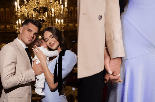 Ce mare și frumos este fiul lui Ianis Hagi la doar 7 luni. Micuțul Giorgios crește văzând cu ochii!