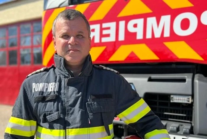 Plt. adj. șef Ghincea Cornel FOTO: ISU Giurgiu