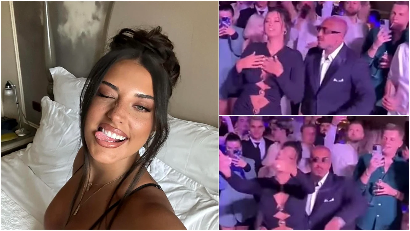Antonia, apariție fierbinte la nunta lui Cristi Manea. Foto: captură youtube/facebook