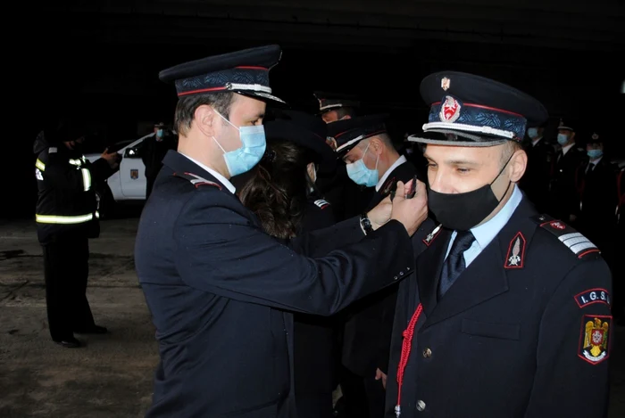 Avansări în grad la ISU FOTO Facebook/ISU Călăraşi