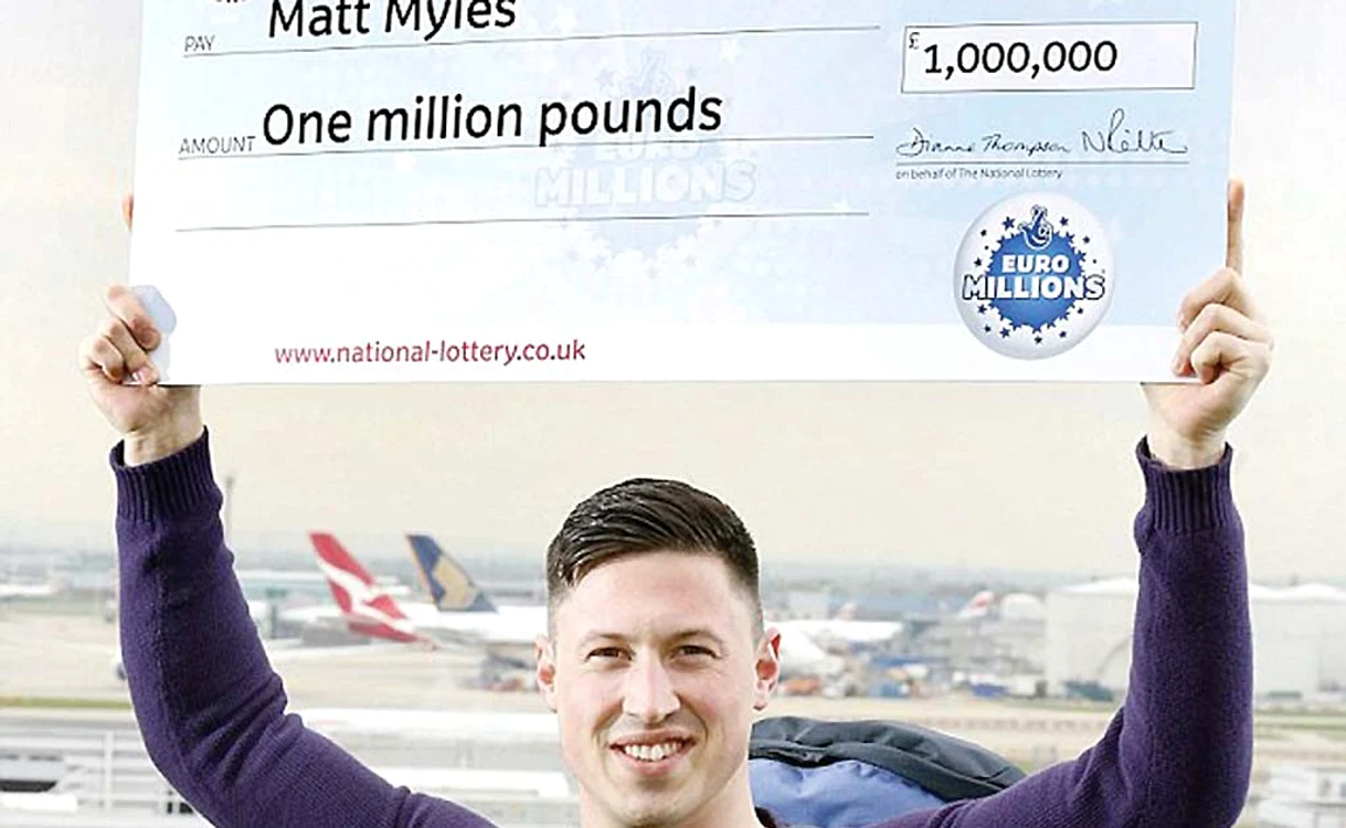 Matt Myles, de 29 de ani, a petrecut în stil mare ultimele 18 luni cheltuind premiul de un milion de lire sterline
