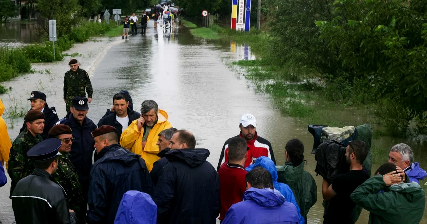 Inundaţii la Gătaia FOTO