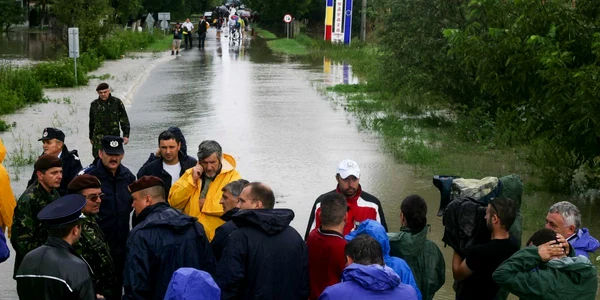Inundaţii la Gătaia FOTO