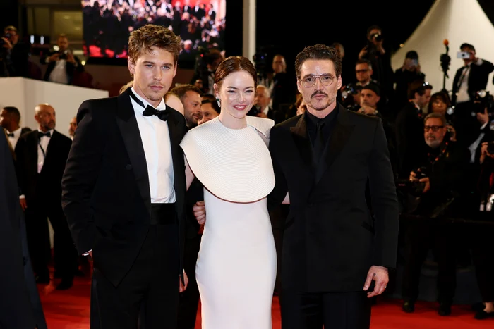 Austin Butler, Emma Stone și Pedro Pascal, GettyImages jpg