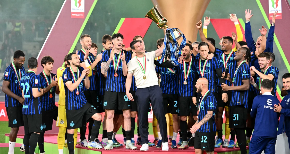 Cristi Chivu, alături de Inter Milano  Foto/AFP
