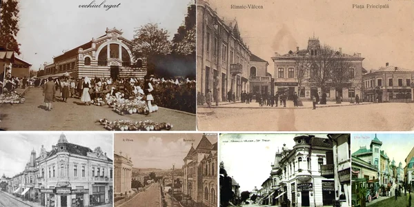 Râmnicu Vâlcea de odinioare imagini de arhivă Foto colaj jpg