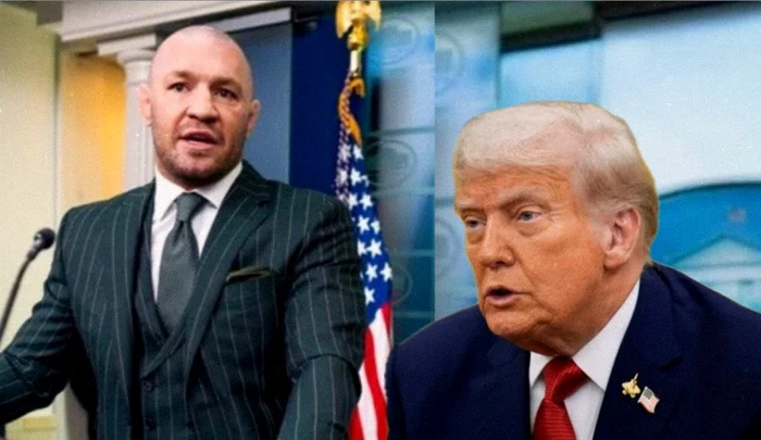 Conor McGregor a stabilit prețul pentru Donald Trump  Foto/Colaj platforma X