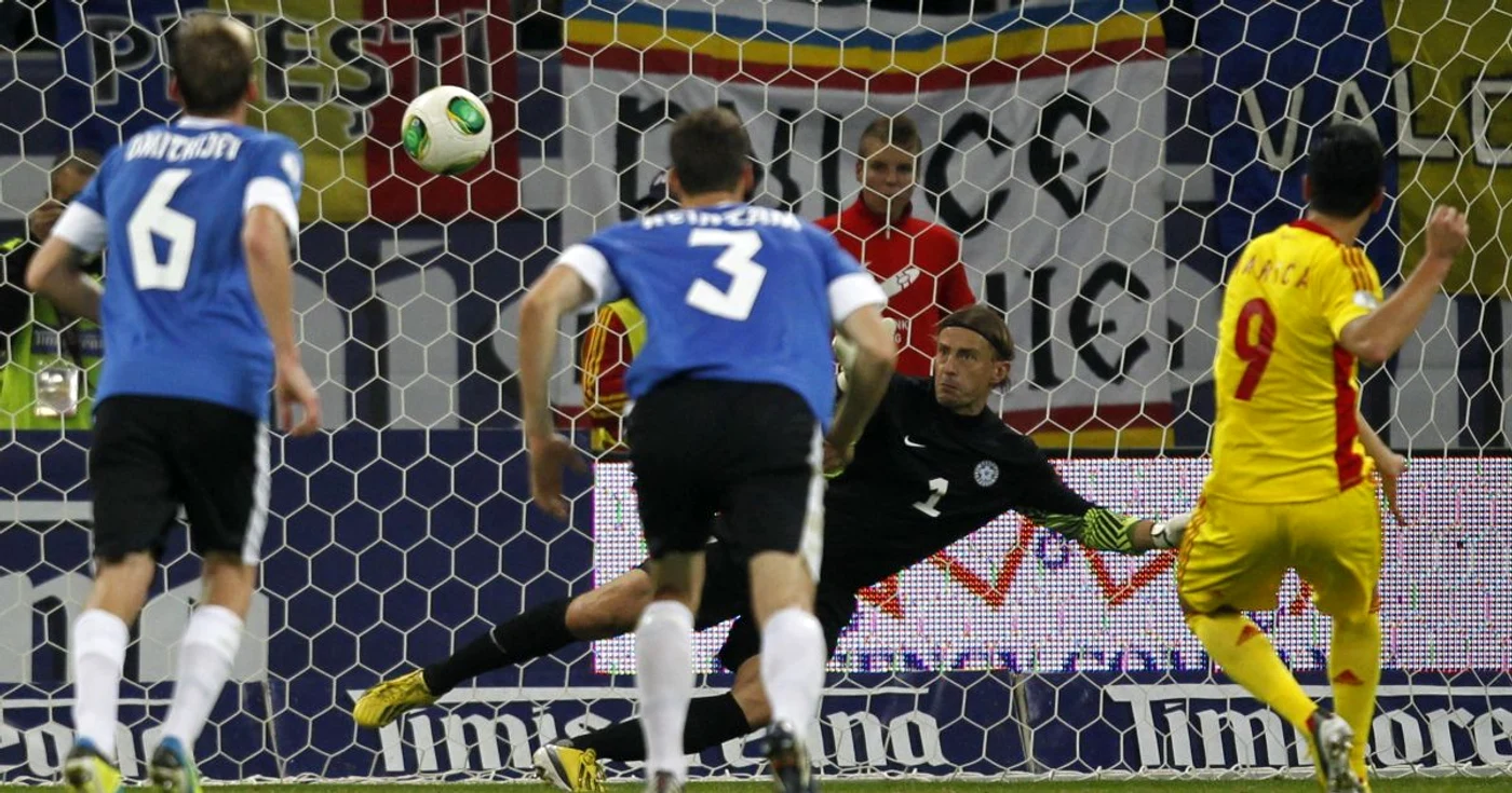 Marica a marcat din penalty pentru 1-0.