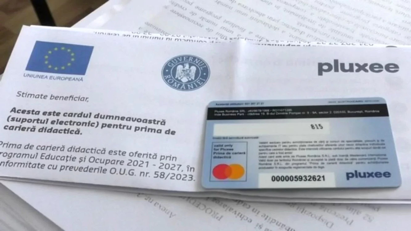 Prima are o valoare de 1.500 de lei net, acordată pe card electronic. FOTO: arhivă